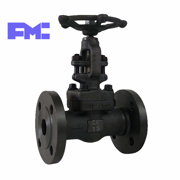 Forged steel flange globe valve American Standard 150Lb zj41h