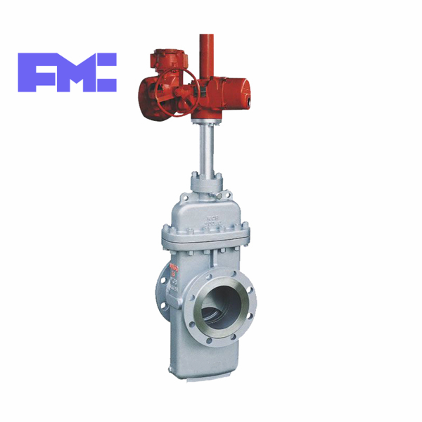Explosion proof electric flat gate valve