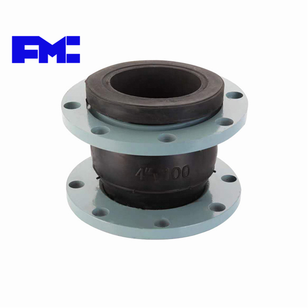 Stainless steel flange concentric reducing rubber joint